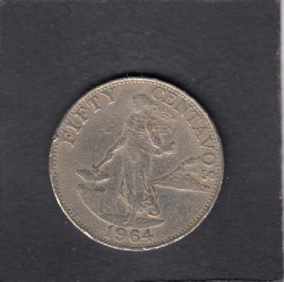 Beschrijving: 50 Centavos MOUNTY